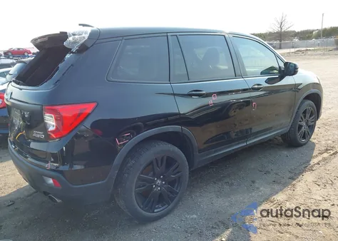 2019 Honda Passport Sport from USA, damaged, VIN 5FNYF8H27KB020773